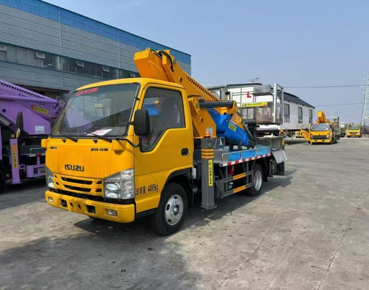 慶鈴30米藍牌高空作業(yè)車推薦